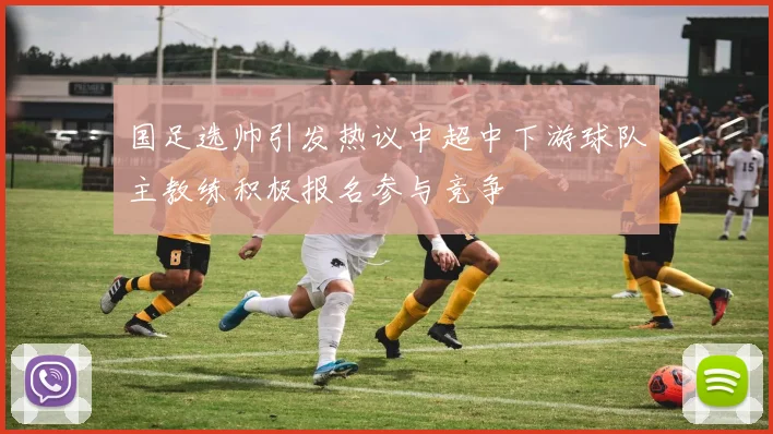 国足选帅引发热议中超中下游球队主教练积极报名参与竞争